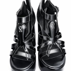 Dolls Kill Black Window Platforms